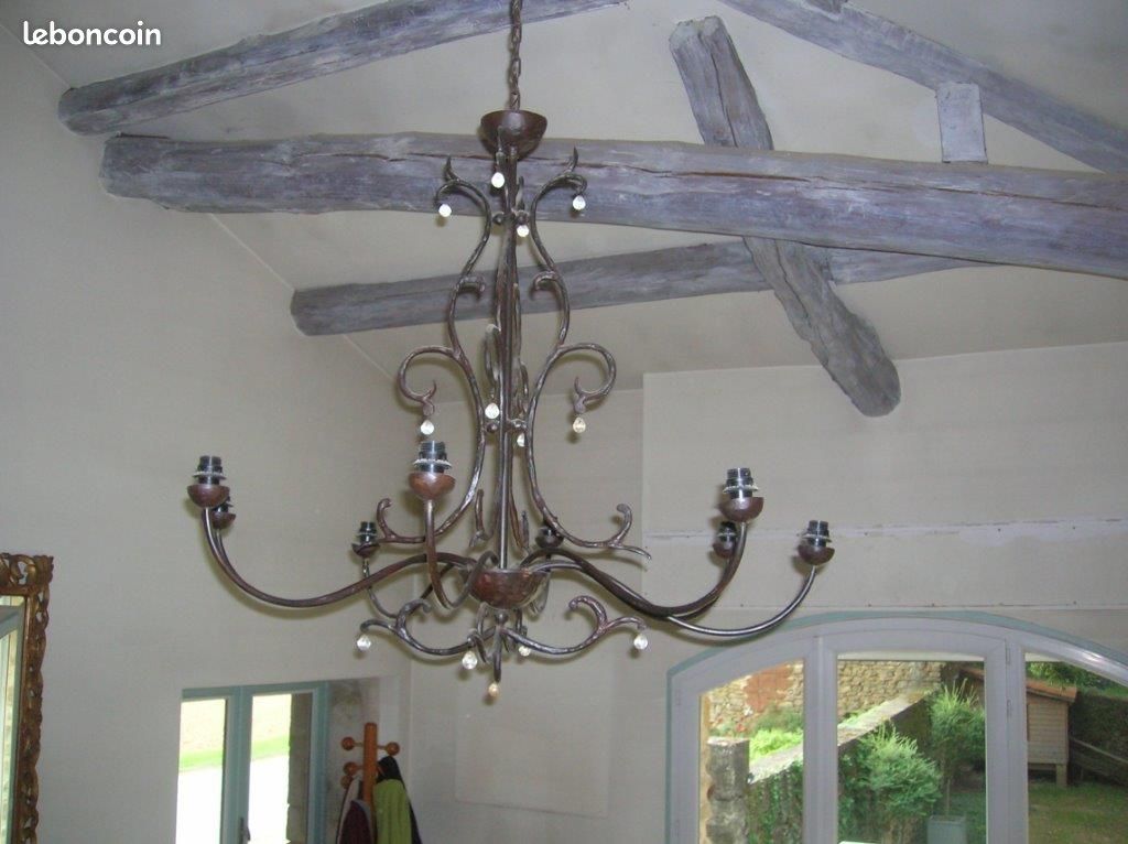 Lustre en bronze (image 1)