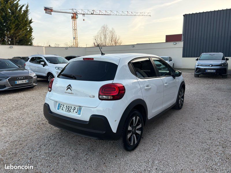 CITROËN C3 1.5 Blue HDi 100 cv Feel 1ère main TVA récupérable (image 4)