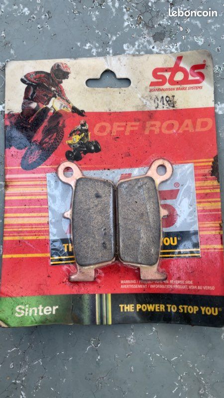 Sbs 604si Plaquettes de frein moto/moto cross (image 1)