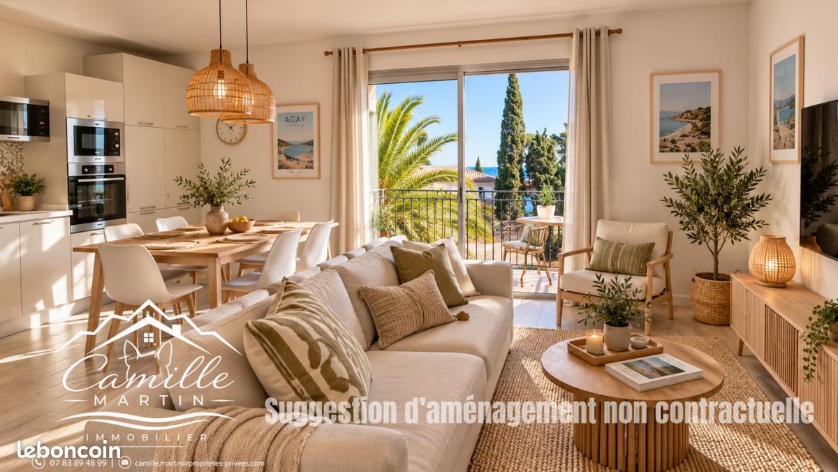 Appartement 2 pièces 55 m² · à Saint-Raphaël · 55 m² · 270 000 €
