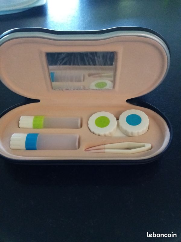 ETUI DUO POUR LUNETTES / LENTILLES "neuf" (image 2)