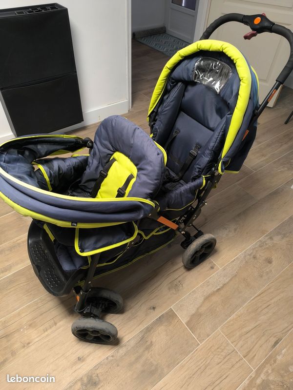 Poussette canne double BAMBISOL Équipement bébé