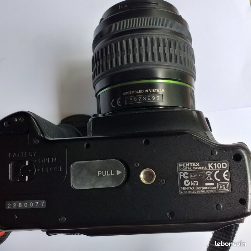 Appareil photo Pentax K10D Photo, audio vidéo