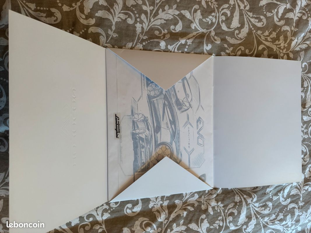 Lithographie signée LAMBORGHINI Huracan Evo (image 2)
