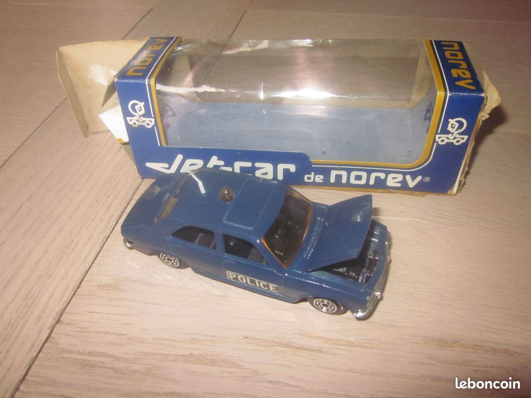 Vintage 1970s De NOREV Jet-car P 504 Police No 849
