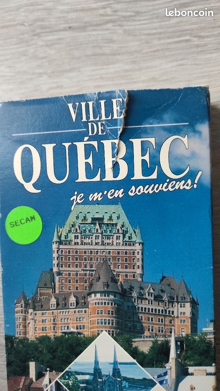 Rare VHS Québec Je m'en souviens (Souvenirs d'été) K7 SECAM (image 5)