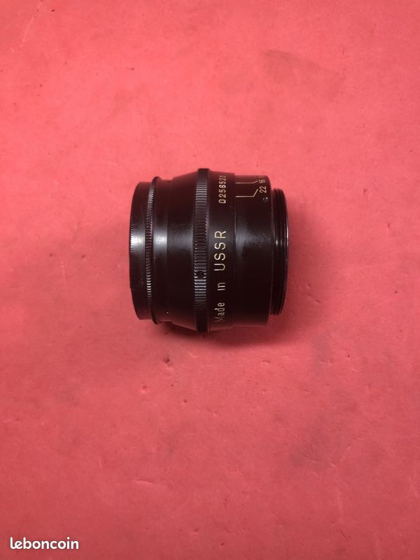 M39 LTM / Jupiter-8 50mm f2 / KMZ Golden Scale Early Black Années 70 / Testé MFT - État Correct (image 5)
