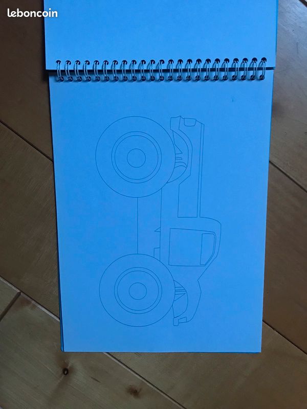 Carnet à spirales pour apprendre à dessiner les voitures (image 5)