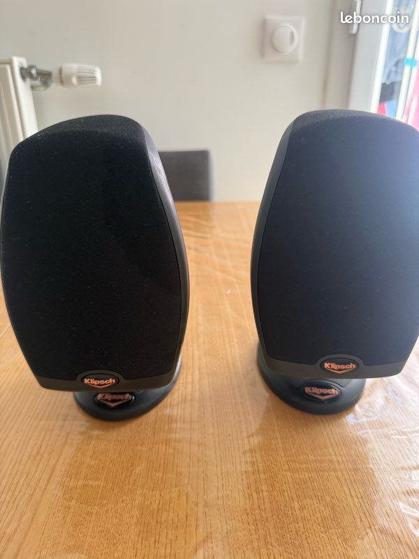 Paire d'enceintes Klipsch RSX-3 bibliothèque son surround (image 1)