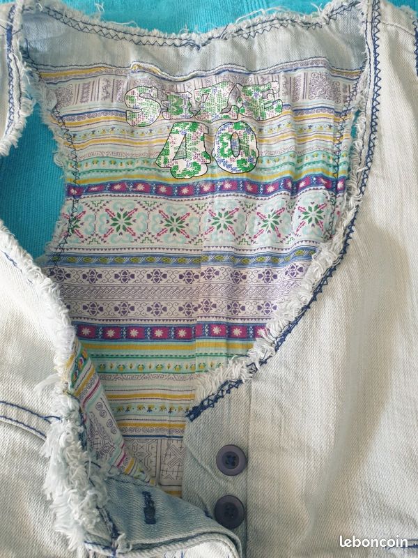 Robe en Jean Desigual t:40 (image 2)