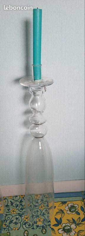 Grand BOUGEOIR verre modernes (image 2)