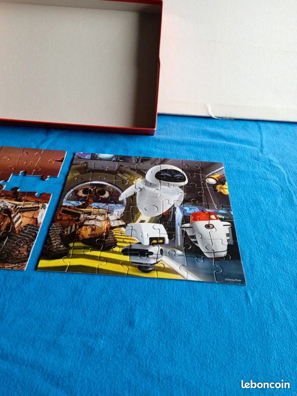 2 Puzzles Wall E 50 pièces Jumbo (image 10)