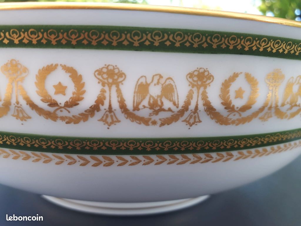 Saladier Porcelaine Limoges Royale - Diam. 20 Cm - Vintage En Très Bon état (TBE)