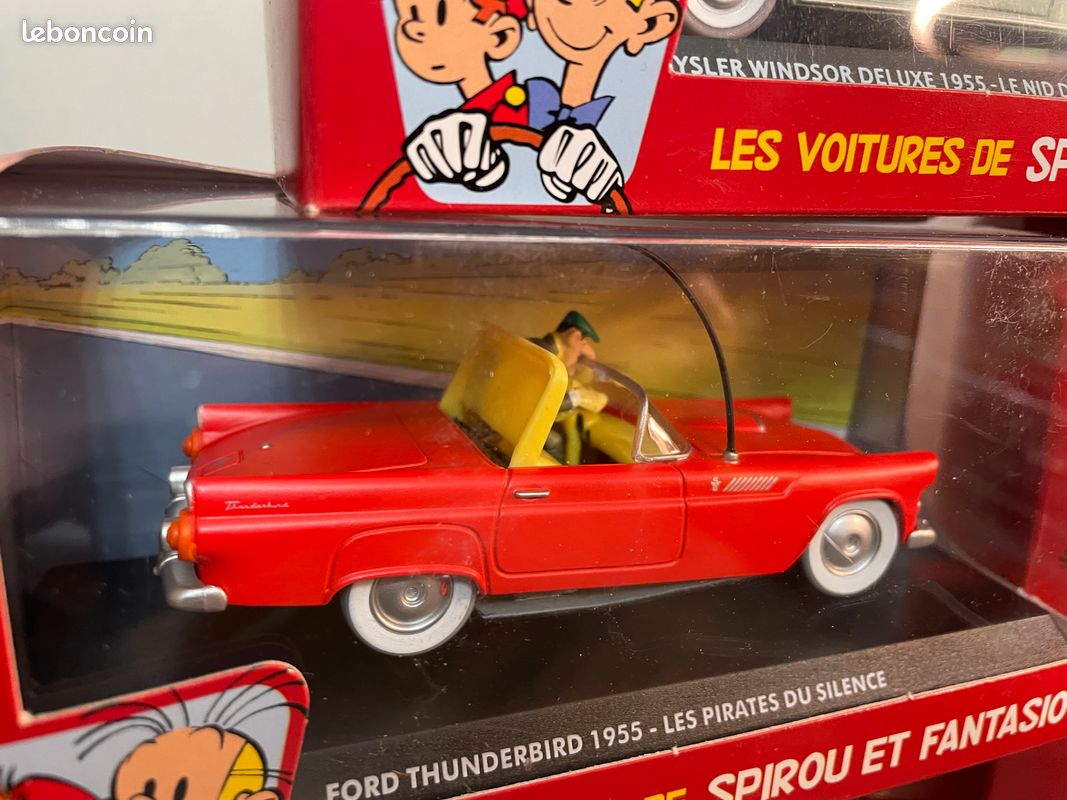15 Figurines voitures personnages Spirou (image 4)