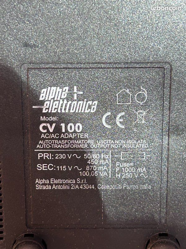 Transformateur de tension 115 V en 220v (image 2)