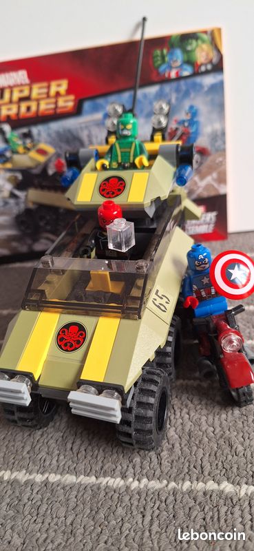 Lego Marvel Superheroes Hydra Tank The Hydra Fortress Smash Set