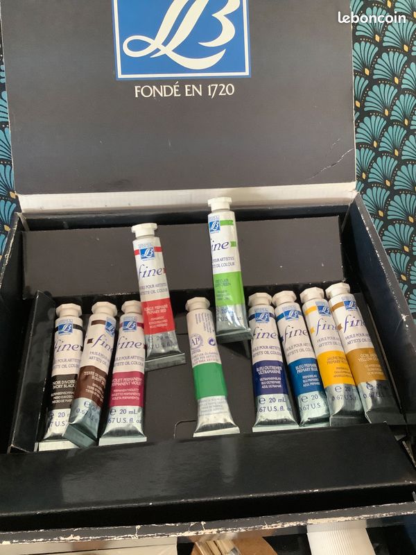 Coffret Lefranc Bourgeois huile fine et accessoires (image 2)