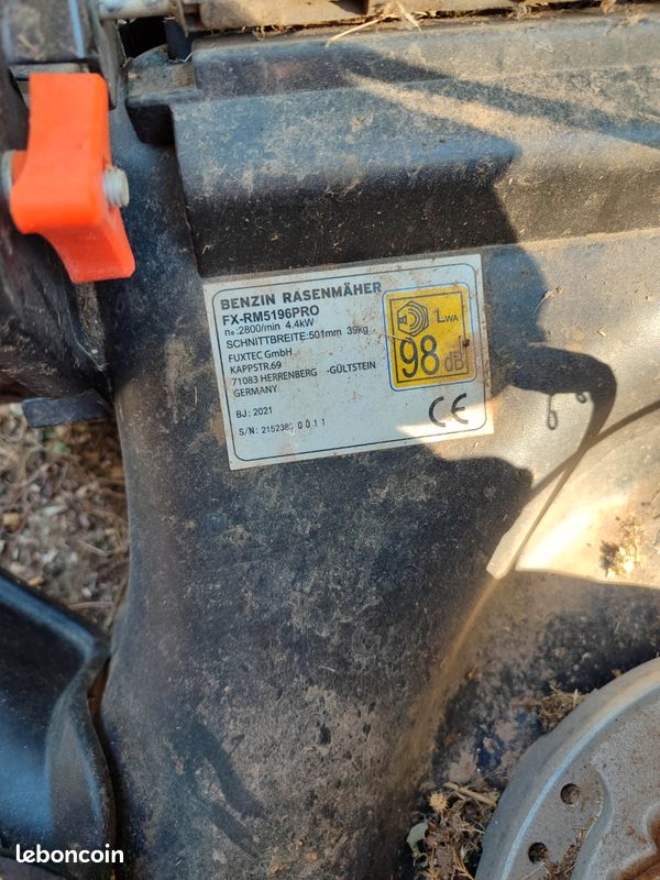 Tondeuse broyeuse fuxtec 4T (image 3)