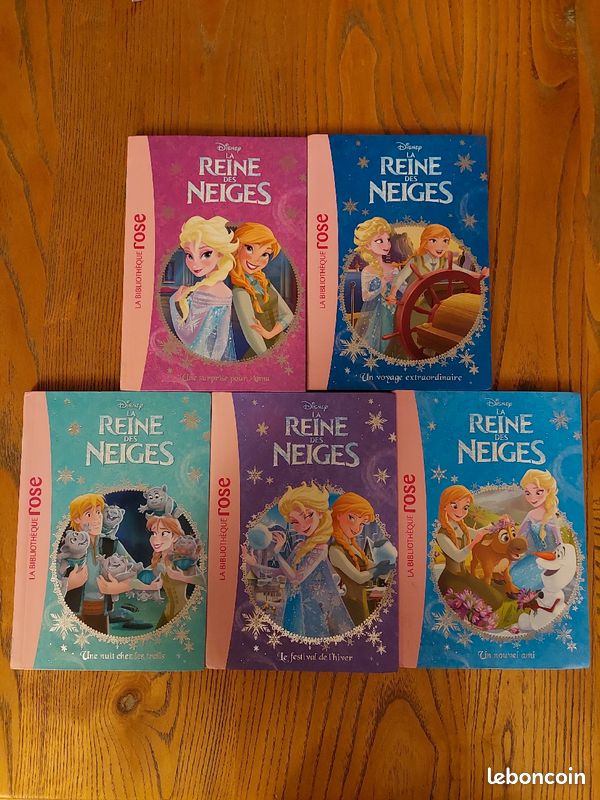 5 livres La Reine des Neiges (image 1)