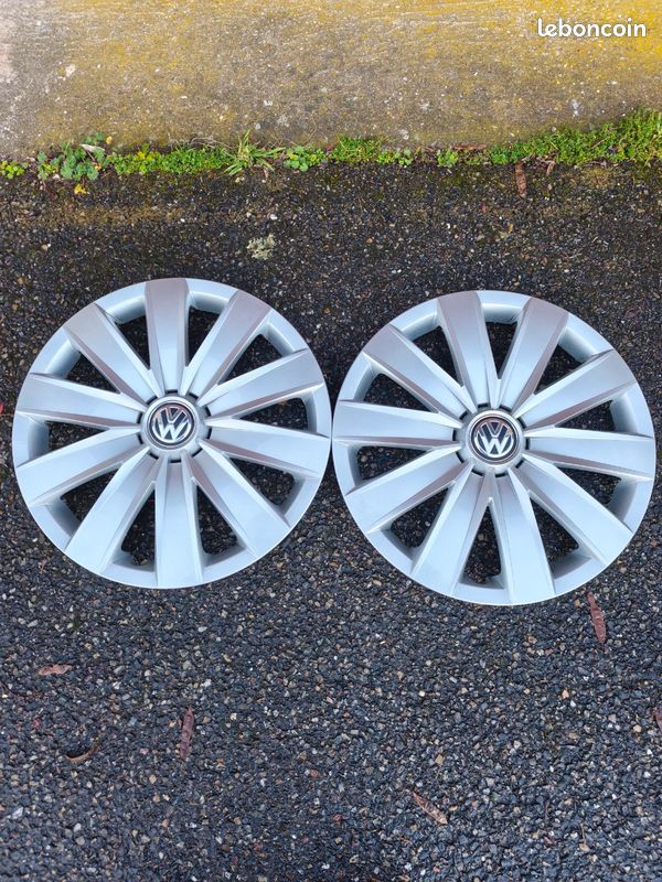 2 Enjoliveur 15 pouces Volkswagen (image 1)