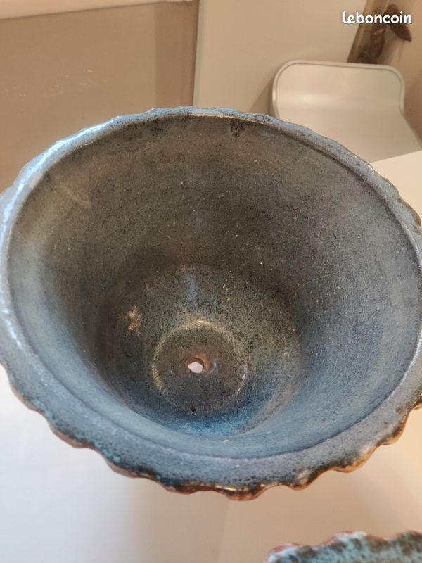 Trois grands cache-pots Accolay (image 3)