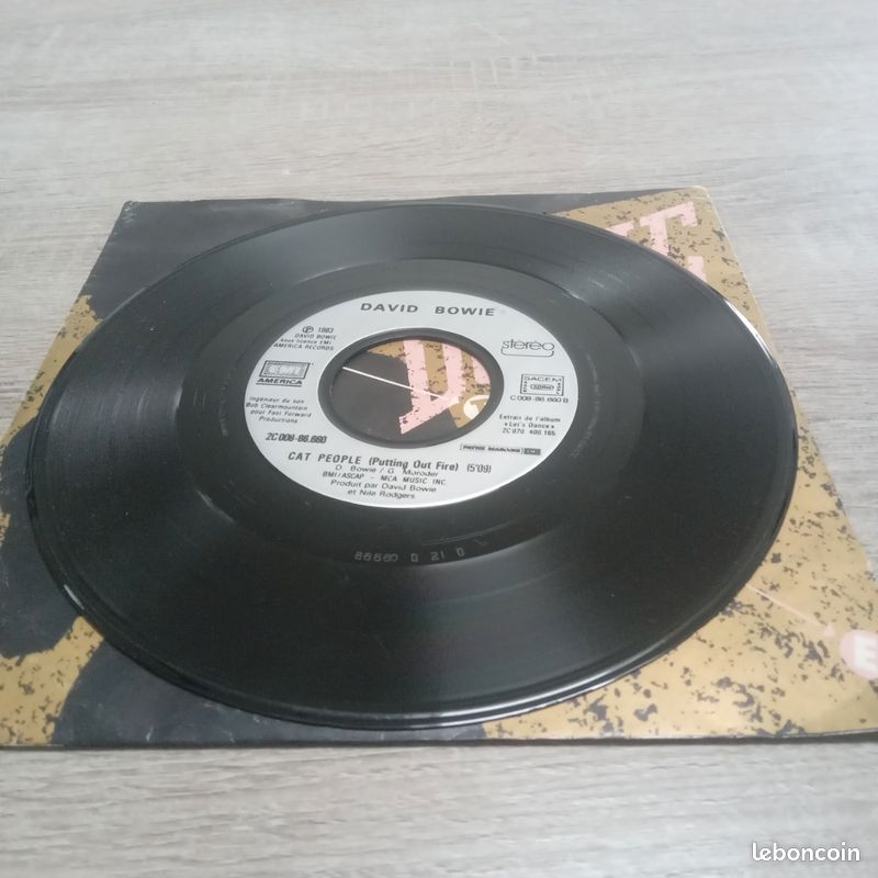 Vinyle 45 tours David Bowie Let's Dance (image 4)