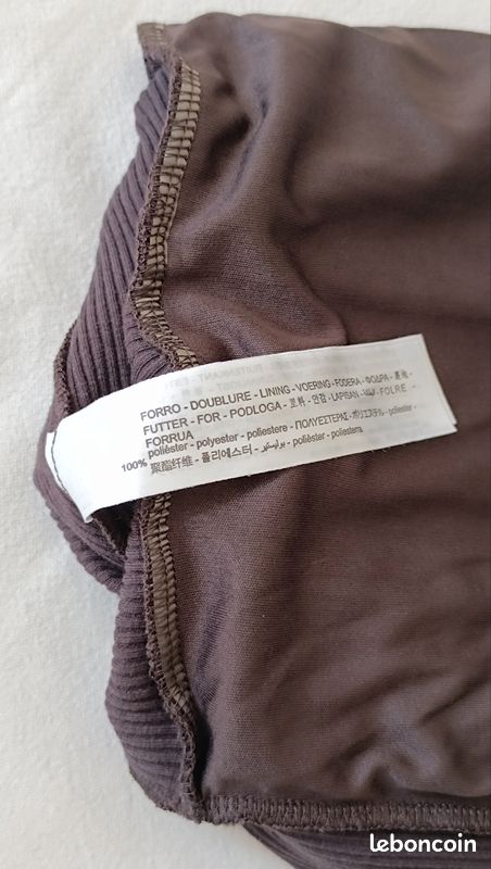 Combinaison noire à bretelles Bershka T.S (image 7)
