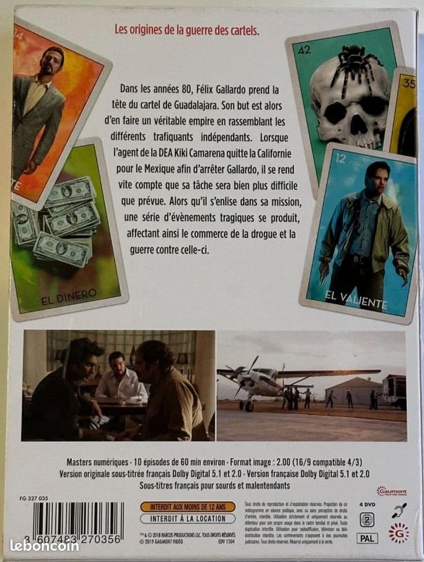 Narcos Mexico - Saison 1 (dvd) Série (image 2)