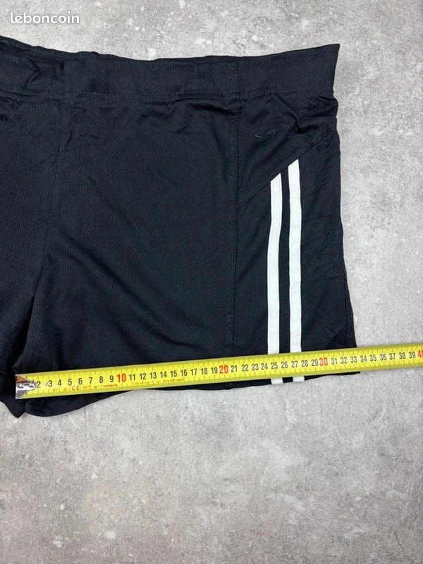 Short de sport Champion Running Football noir blanc Xl Femme polyester #U1795 (image 7)