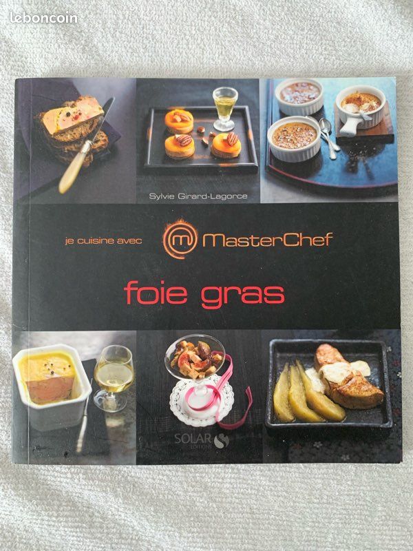 Livre de recettes cuisine Foie gras MasterChef (image 1)