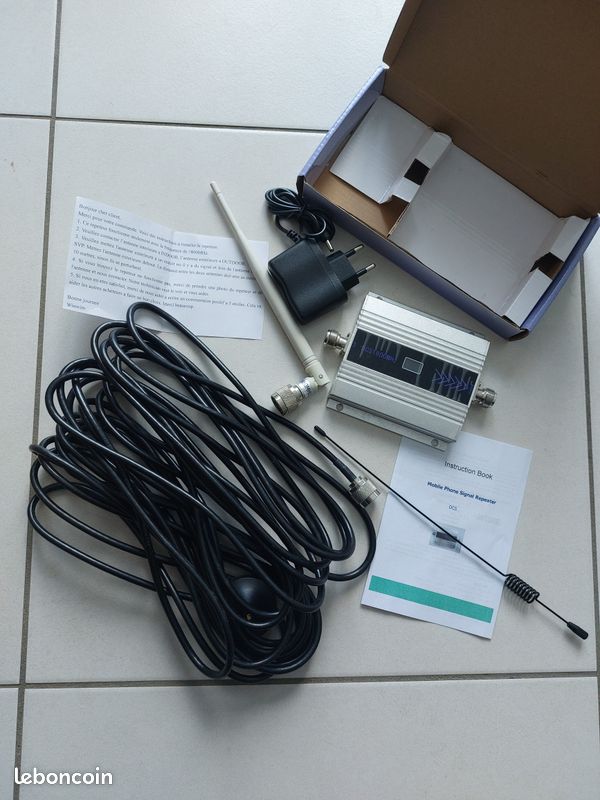 Amplificateur de signal DCS 1800Mhz pour téléphones mobiles (image 1)