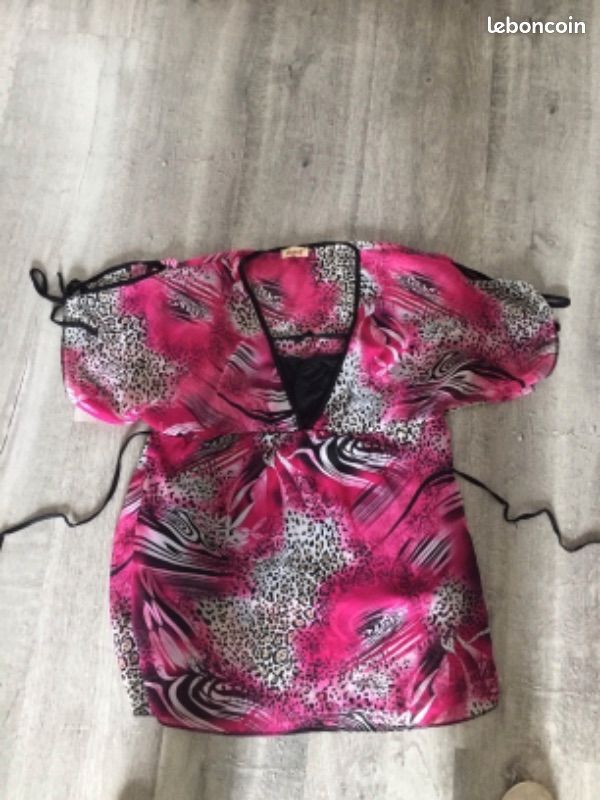 Tunique fuchsia Charbell 40 (image 2)