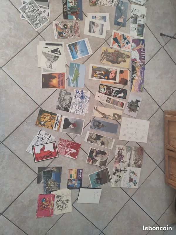 Lot de cartes BD postales/ Bonne année variées (image 2)