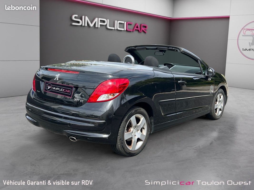 PEUGEOT 207 CC 1.6 HDi 112ch FAP Série 64 ENTRETIEN COMPLET GARANTIE 12 MOIS (image 5)
