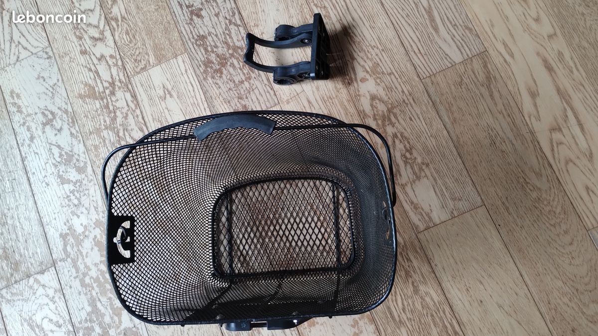 Panier et son attache pour velo (image 1)