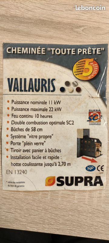 Cheminée "toute prête" (image 2)