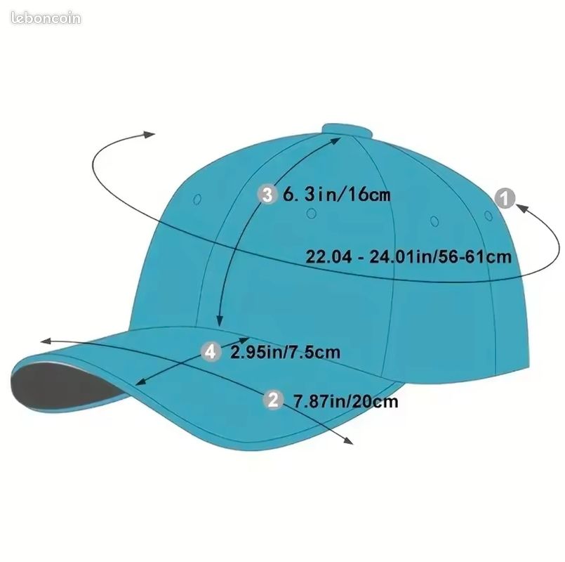 Casquette de baseball tendance unisexe (image 2)