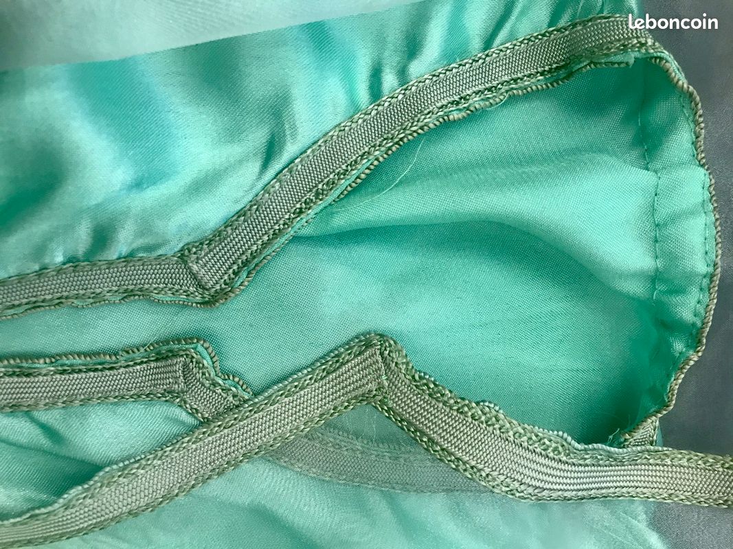 Robe orientale « caftan » verte (image 4)