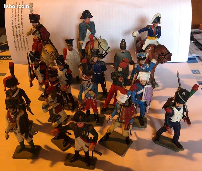 Starlux Lancier De Berg 1er Empire - Figurine 60mm Plastique Peint - Très Bel état
