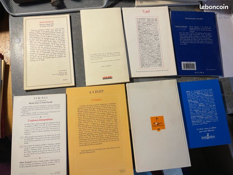 Lot COLLECTOR LIVRES LITTÉRATURES HORS COMMERCE ÉDITEUR DIFFÉRENTS (image 8)