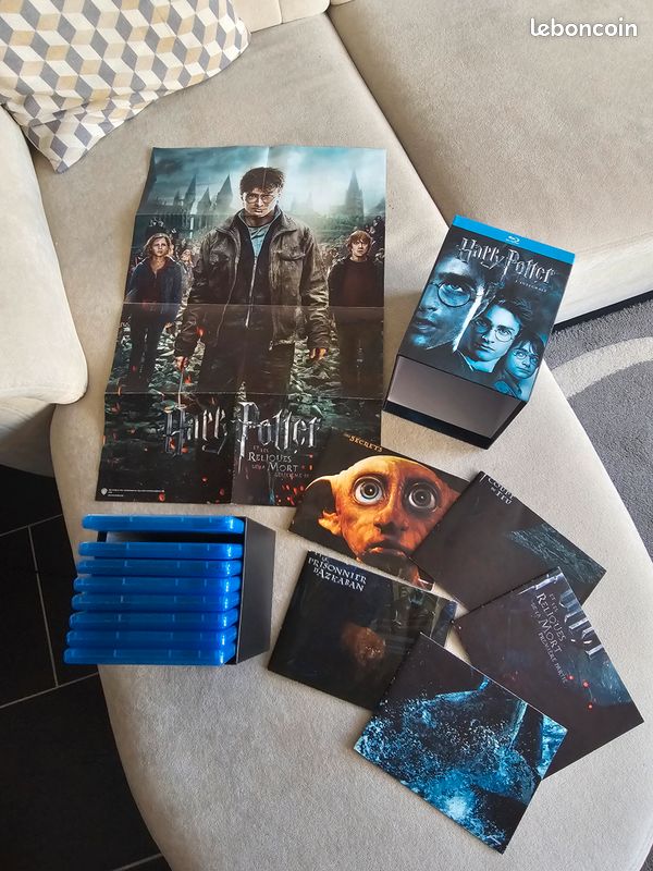 Harry Poter l'intégrale 8 Blu Ray (image 1)