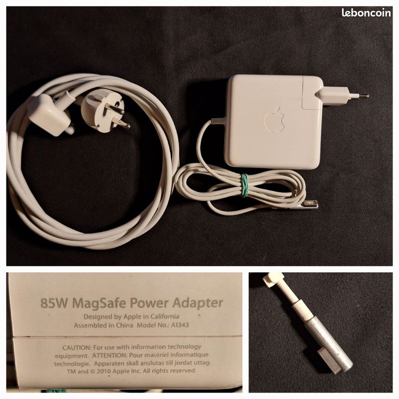 🔌 Chargeur Apple MagSafe – 60W Complet (Modèle A1344) – POUR