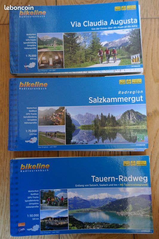 Topo guide vélo "Tauern Radweg" Edition Bikeline (image 3)