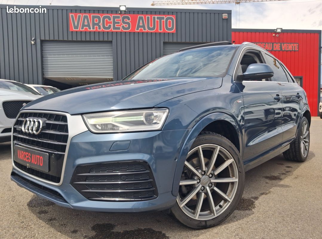 Audi q3 2.0 tdi 184 cv s-line quattro toit ouvrant panoramique/son bose/cuir (image 1)