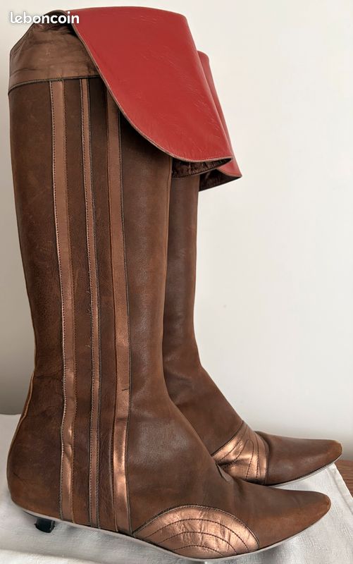 Bottes cuissardes cuir 39 (image 3)