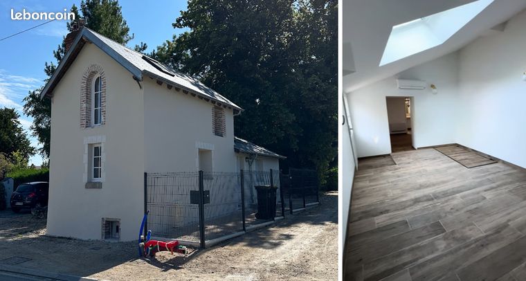 Maison individuelle rénovée – 40m² avec terrasse