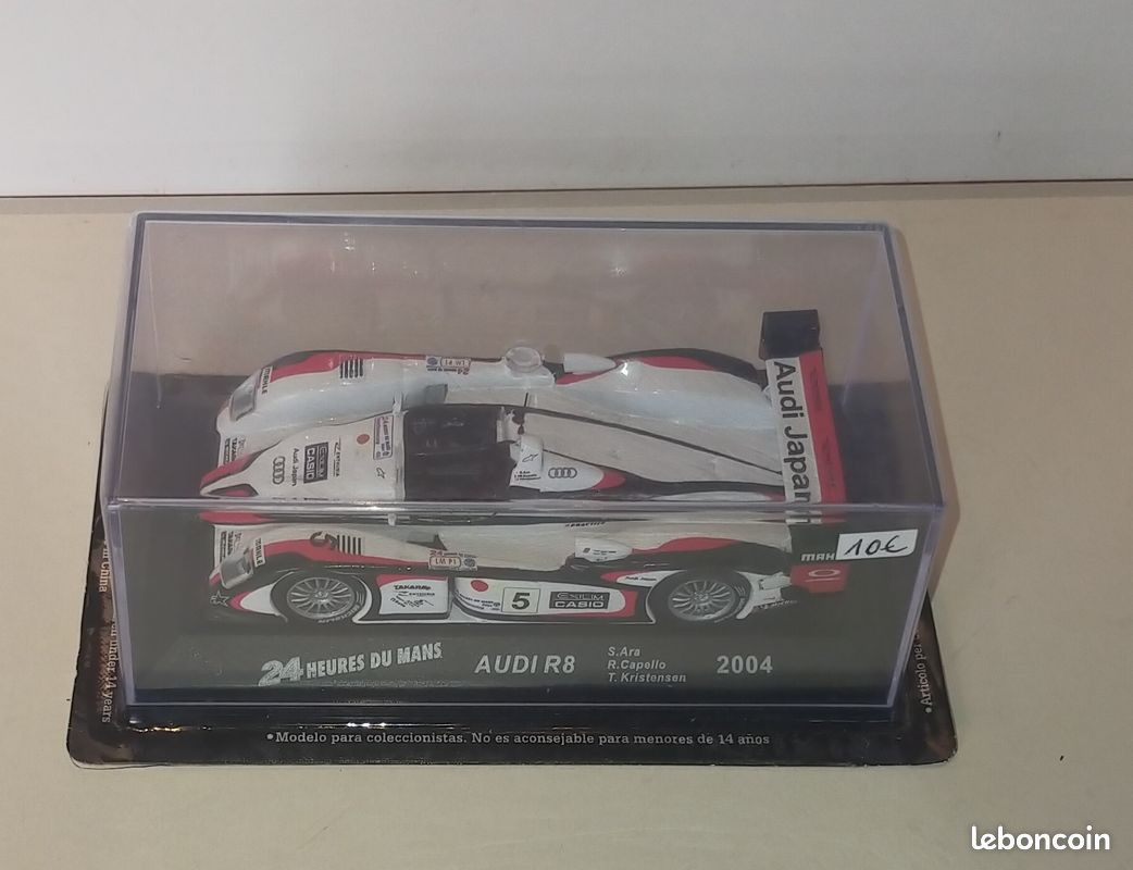 Audi R8 24 Heures Du Mans 2002 - 3ème - Metropole Collection 1/43 - Réf.10