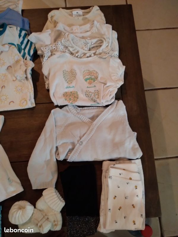 Lot vêtements bébé fille 3 mois (image 4)