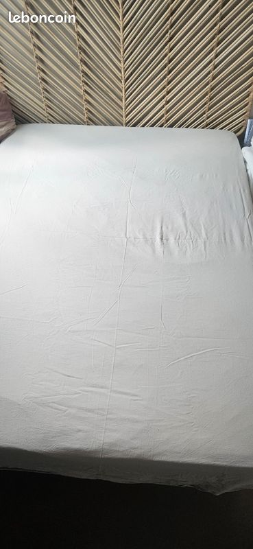 Matelas 2 places 140 x 190 cm Bultex bon etat (image 1)
