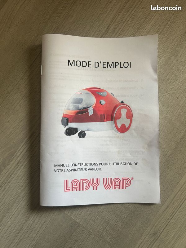Aspirateur laveur LADY VAP